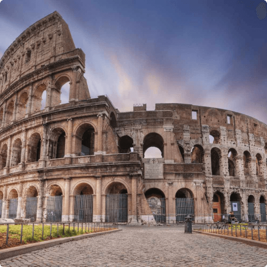 Visit famous attractions like Colosseum, Pantheon, and Vatican City